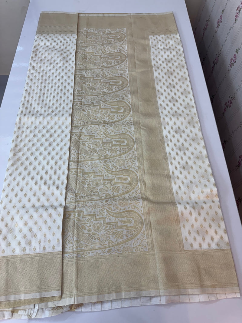 Semi banarasi Georgette saree - MSB8976