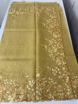 Soft kota silk saree with embriodery  MS12859