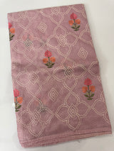 Silky kota embroidery saree MSK4332