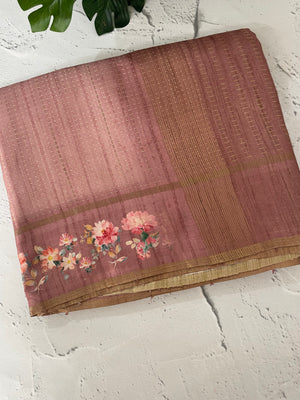 Semi soft Matka silk saree MSS599
