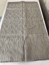 Semi tussar saree with thread work MTS490 CementGrey