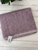 Supernet embriodery saree MS7854- Mauve