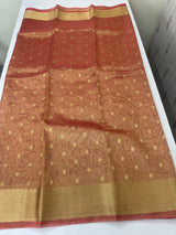 Banarasi crush tissue saree MS11290