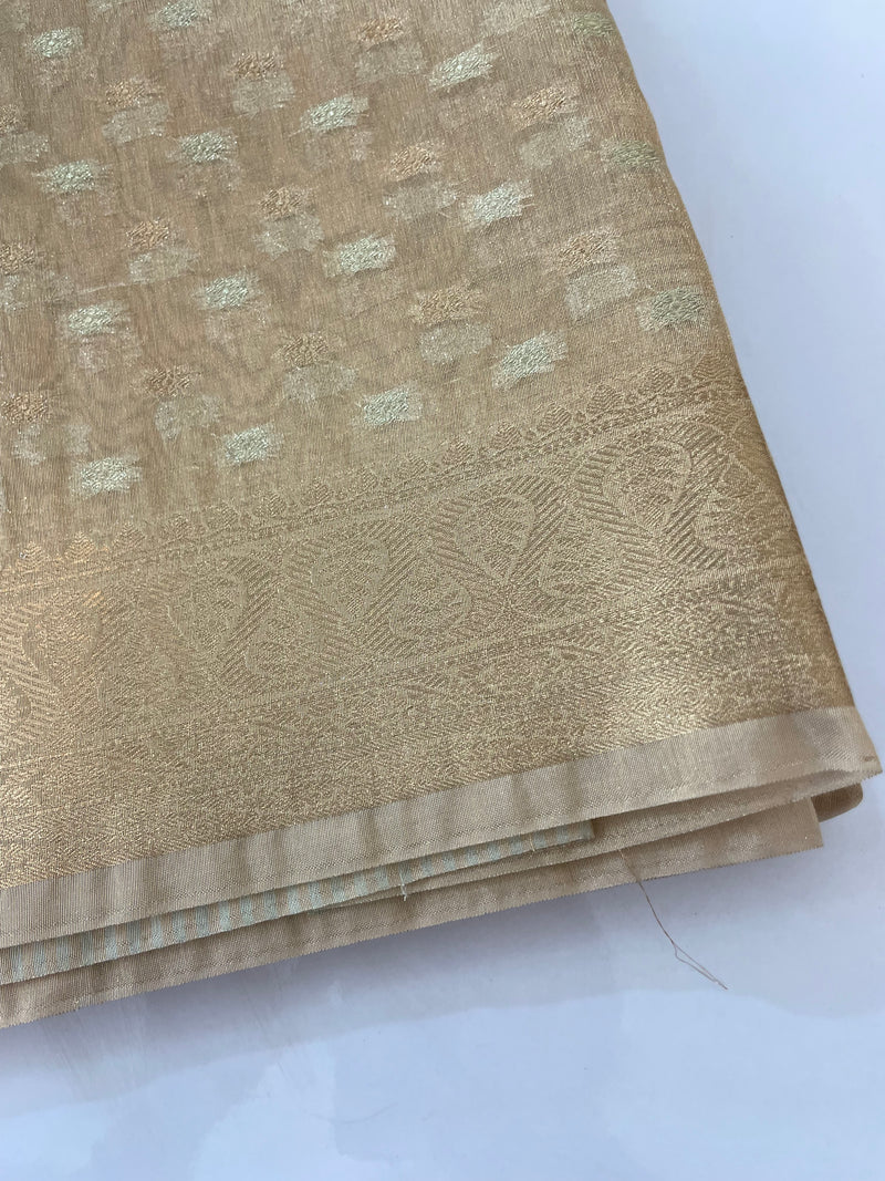 Tissue semi silk saree MSTS167