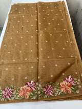 Silky kota embroidery saree MSK4333