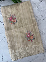 Premium Soft kota silk saree with embroidery MSS679 (2)