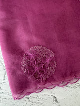 Semi Organza saree with embroidery - MSH375