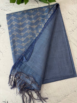 Soft Semi tussar saree with tissue weaving MS871 (4)