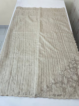 Cutwork Semi silk saree MSR908- DuskyBrown