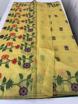 Jamdani silk Cotton Saree with thread work  MSJ787