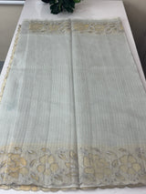 Soft kota silk saree with applique work MS85432