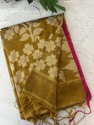 Dual tone Tissue silk saree MTS644 (6)