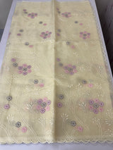 Viscose organza saree with thread work - MSH274