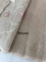 Netkota embriodery saree MS1495 PastelMauve