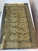 Kota Supernet saree with applique work MSH102