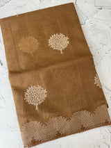 Silky kota embroidery saree MSK4333