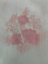 Net Kota applique work saree MSH178