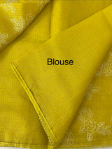 Silky kota embroidery saree  MS16465