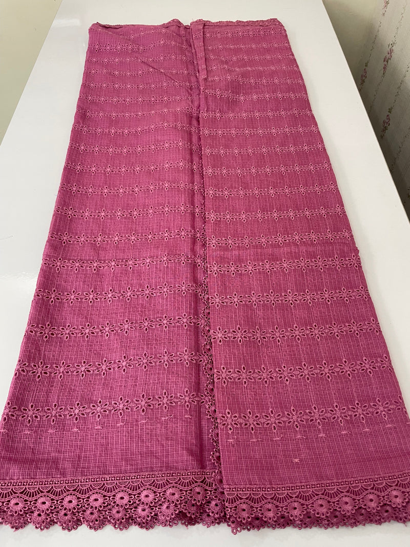 NetKota Hakoba saree with lace border MS6713