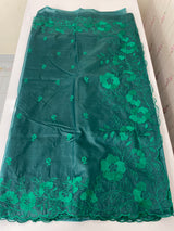 Semi Organza saree with thread work - MSH7654