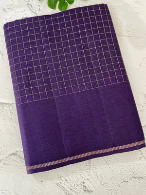 Tussar mix Semi silk saree with small zari weaving MSS8925