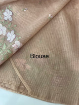 Netkota embriodery saree MS1494 DustyPeach