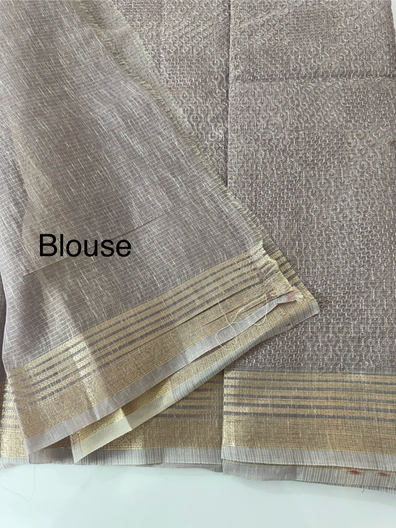 NetKota thread work saree MS2287- DuskyMauve