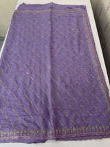 Partywear Georgette saree with cutdana work MSG7888