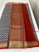 Soft chanderi saree  MS9871