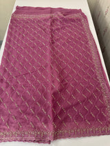 Partywear Georgette saree with cutdana work MSG7888