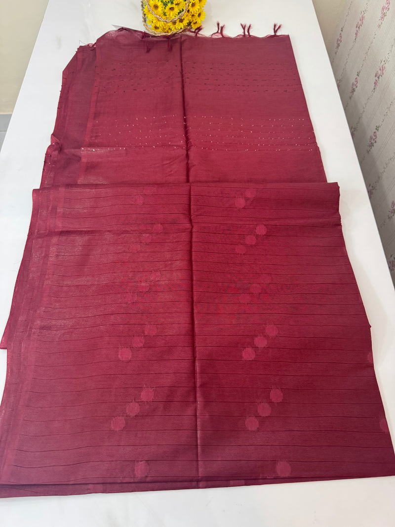 Semi tussar saree SBHMSH