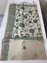 Jamdani silk Cotton Saree with blouse MS12552