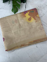 Jamdani silk Cotton Saree with thread work MSJ790