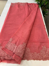 Designer crush jimmi choo saree SRVNNEE3 HotPeachPink