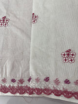 Kota cotton embriodery saree MS5645