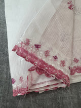 Kota cotton embriodery saree MS5645