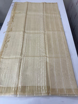 Soft organza saree with thread lines and sequence work MOS868(22)