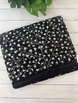 Supernet embriodery saree SSPNHRS