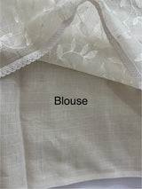 Kota embriodery saree MS1455 Pastel Beige