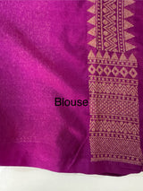 Banarasi semi katan saree SMBNIRY- Vadamalli