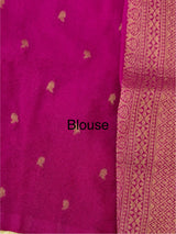 Semi banarasi Georgette saree - MSB8976