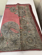 Soft kota silk saree with french knots and kanta embroidery MS16538