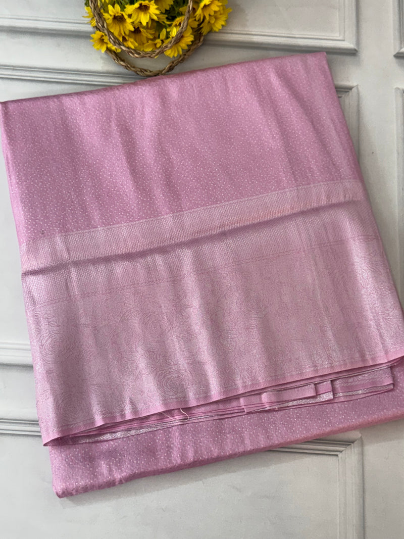 Pastel soft silk Saree - MKP938 BabyPink