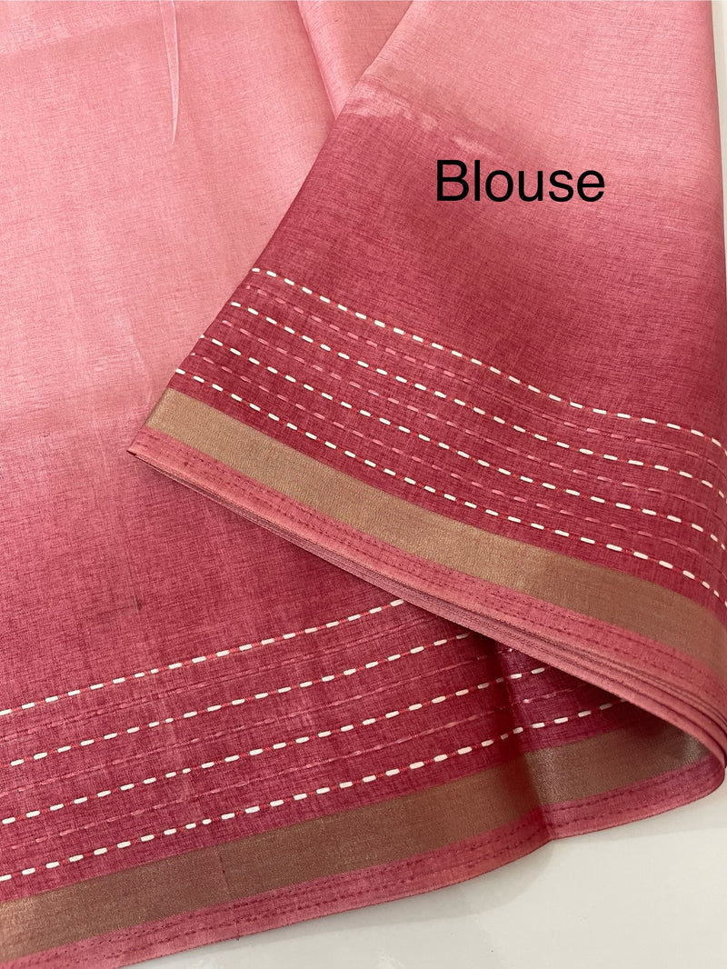 Soft Semi silk saree with thread work MSR698