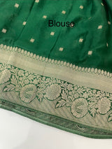 Semi Banarasi Georgette saree MKGS721