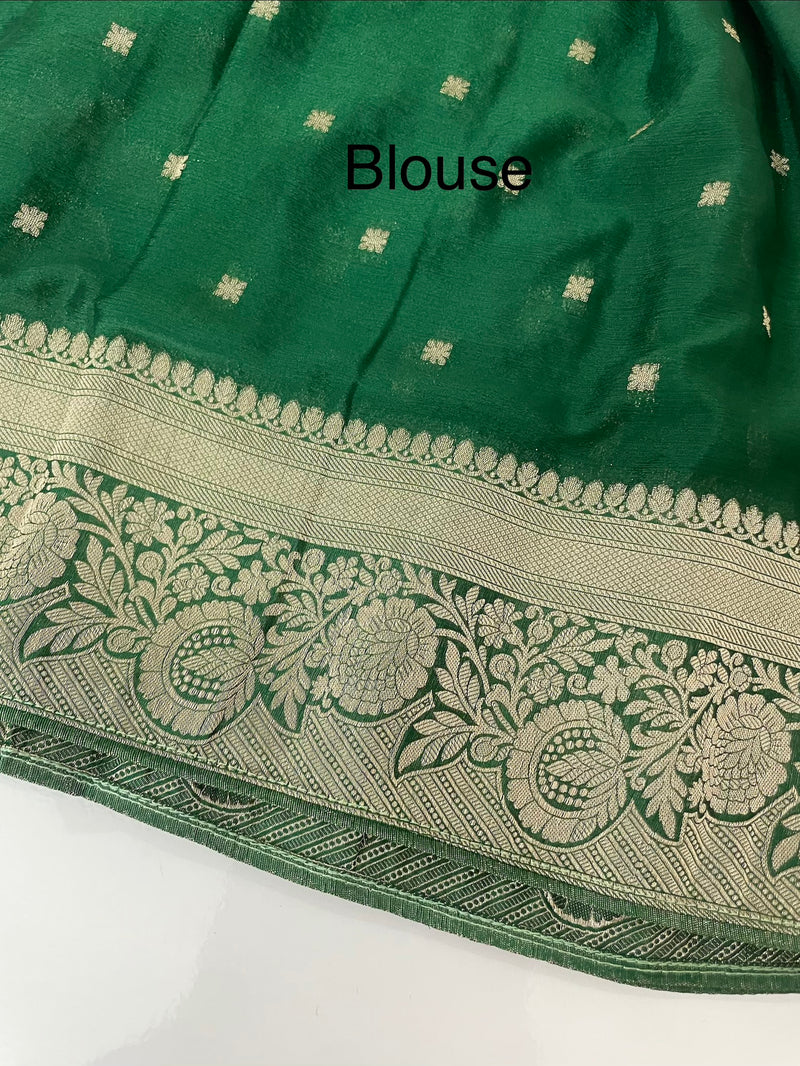 Semi Banarasi Georgette saree MKGS721