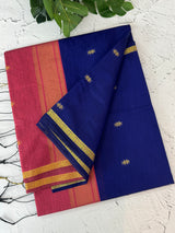 Maheshwari silk cotton saree with zari weaving MMJ764