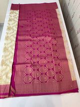 Semi banarasi Georgette saree - MSB8976