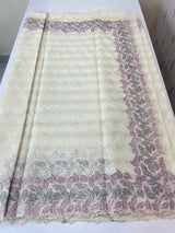 Phulkari NetKota embroidery saree - MSH987