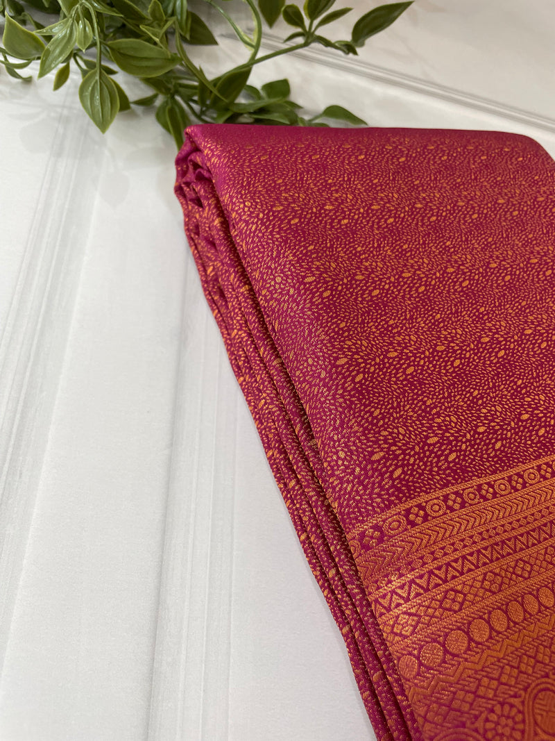 Miriyam Mangalya Pattu Saree MMP658 WineBerry